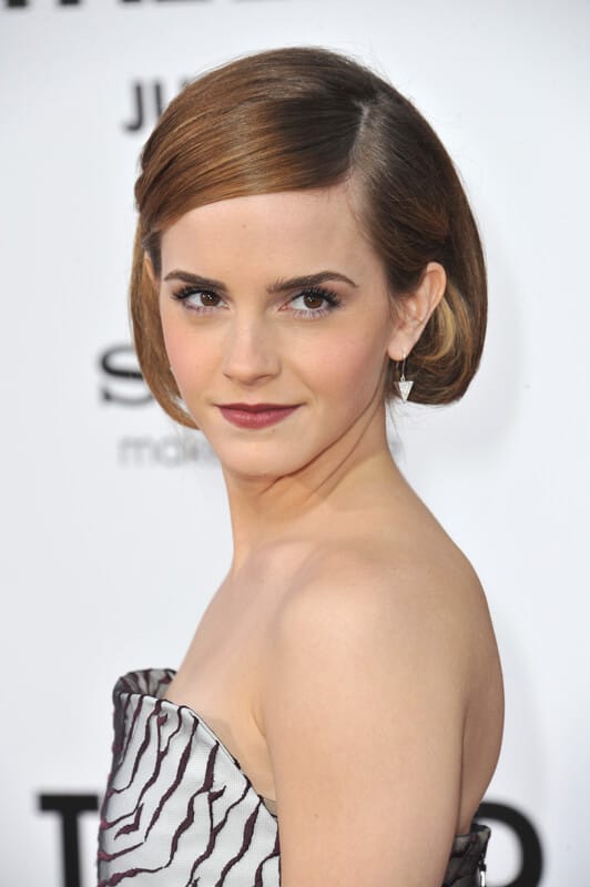 emma watson porcelain skin