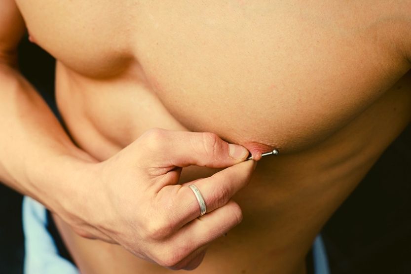 nipple piercing site itch